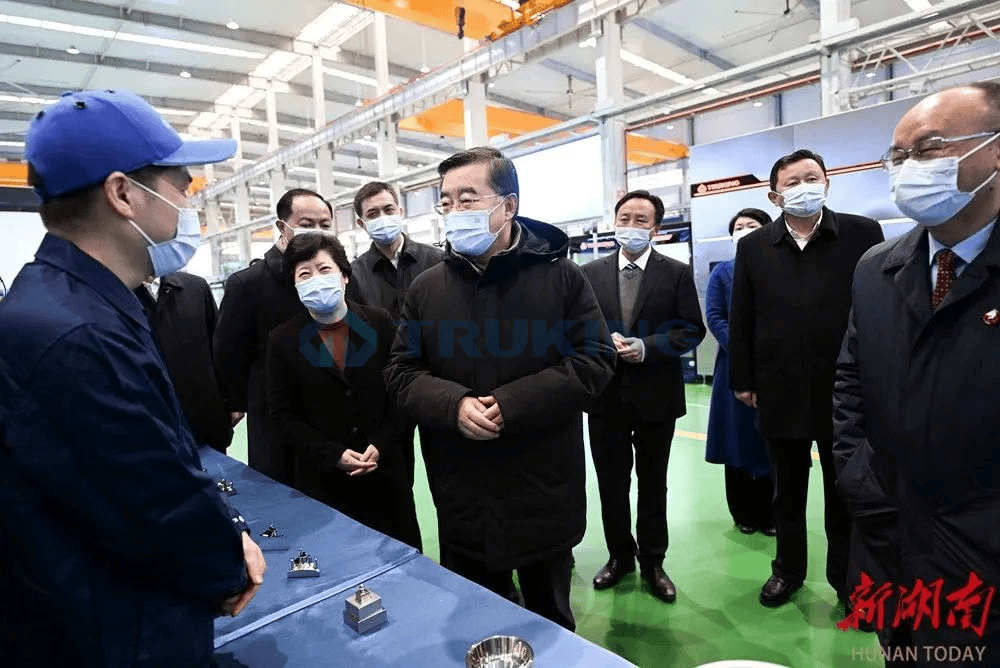 湖南卫视新闻联播 | 湖南省委书记张庆伟调研楚天科技